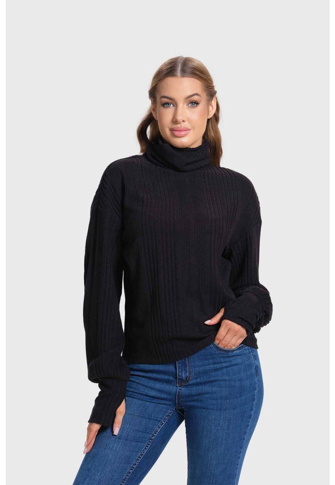 Sweater Mujer Camman Negro-0