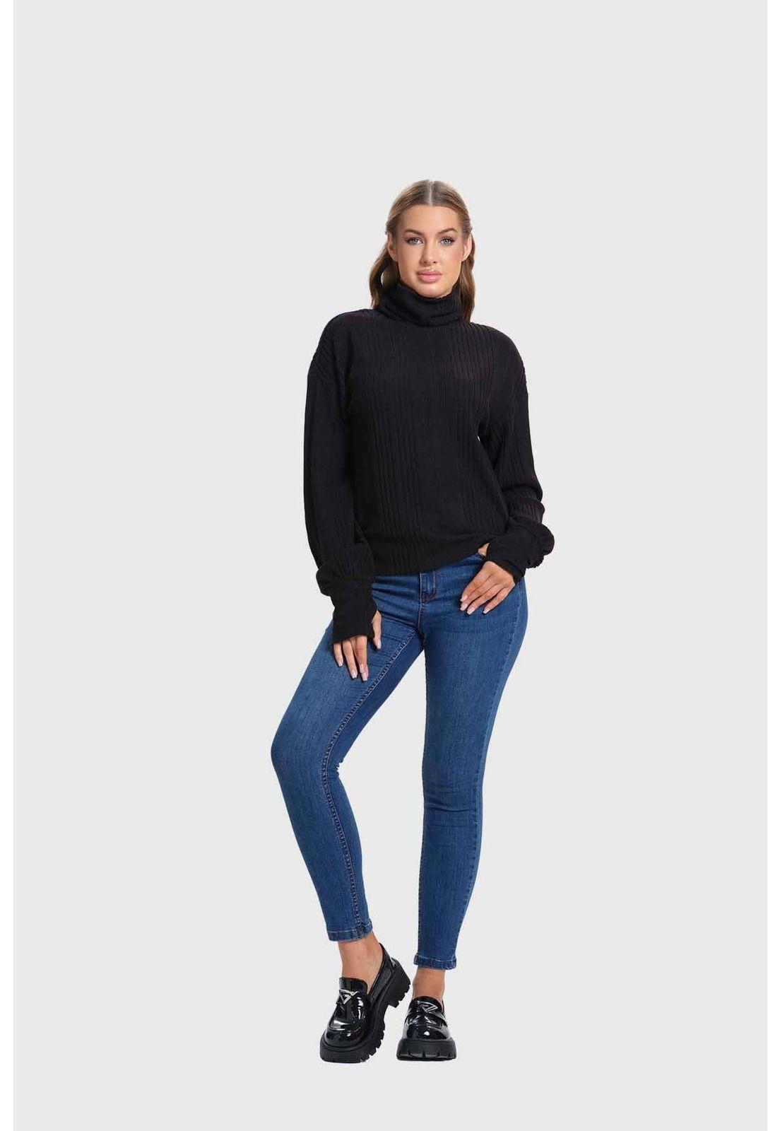Sweater Mujer Camman Negro-3