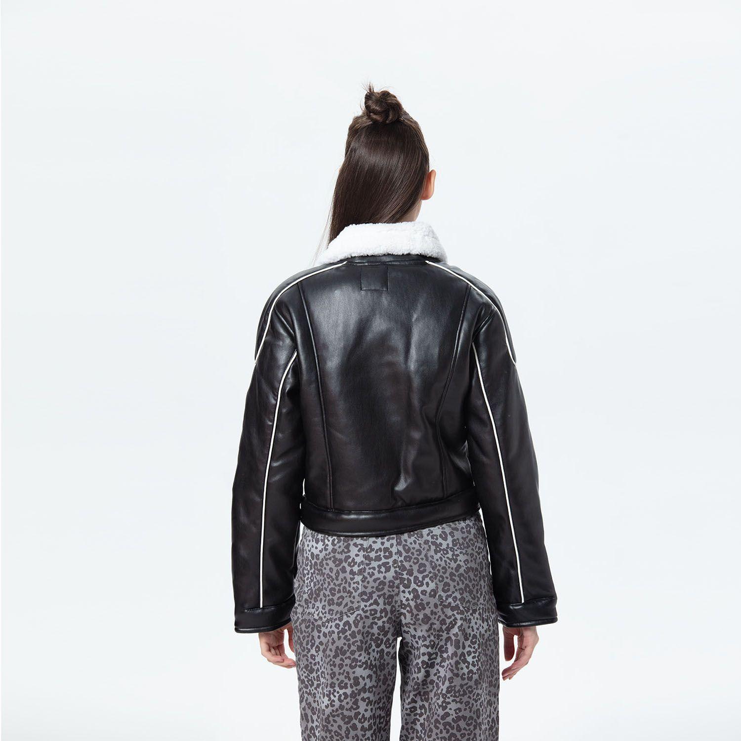 Chaqueta Mujer Bonded Negro Ii-2