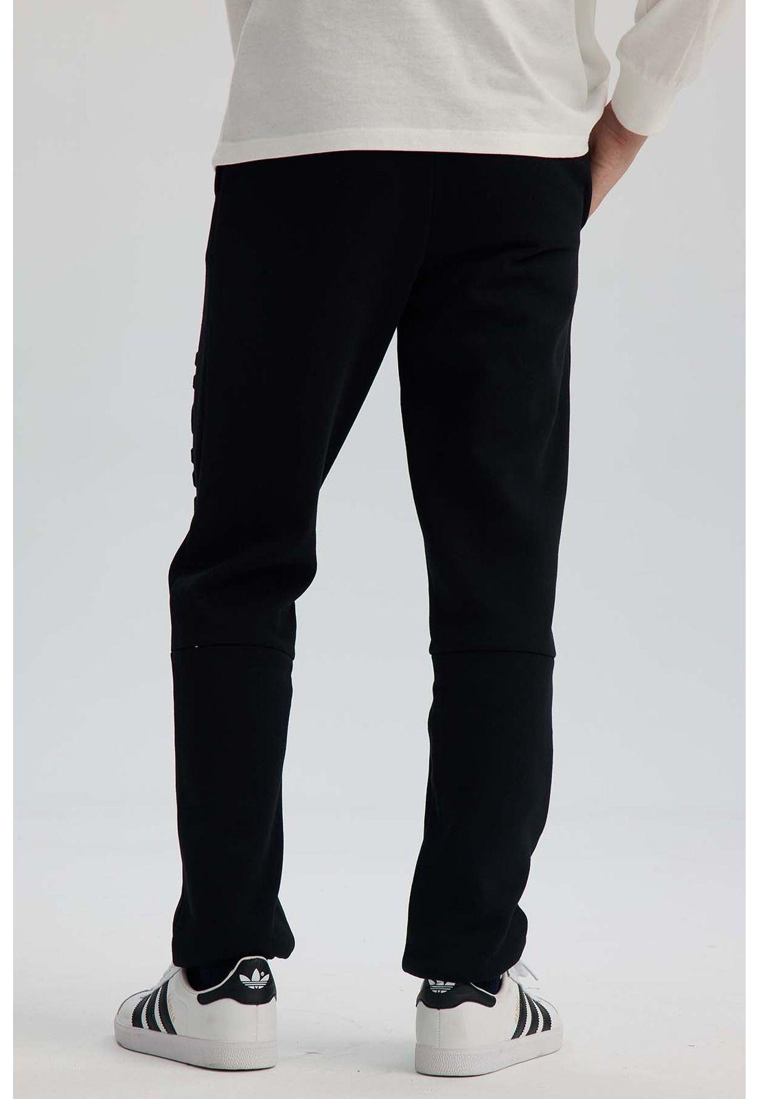Pantalón Buzo Niño Jogger Negro-2