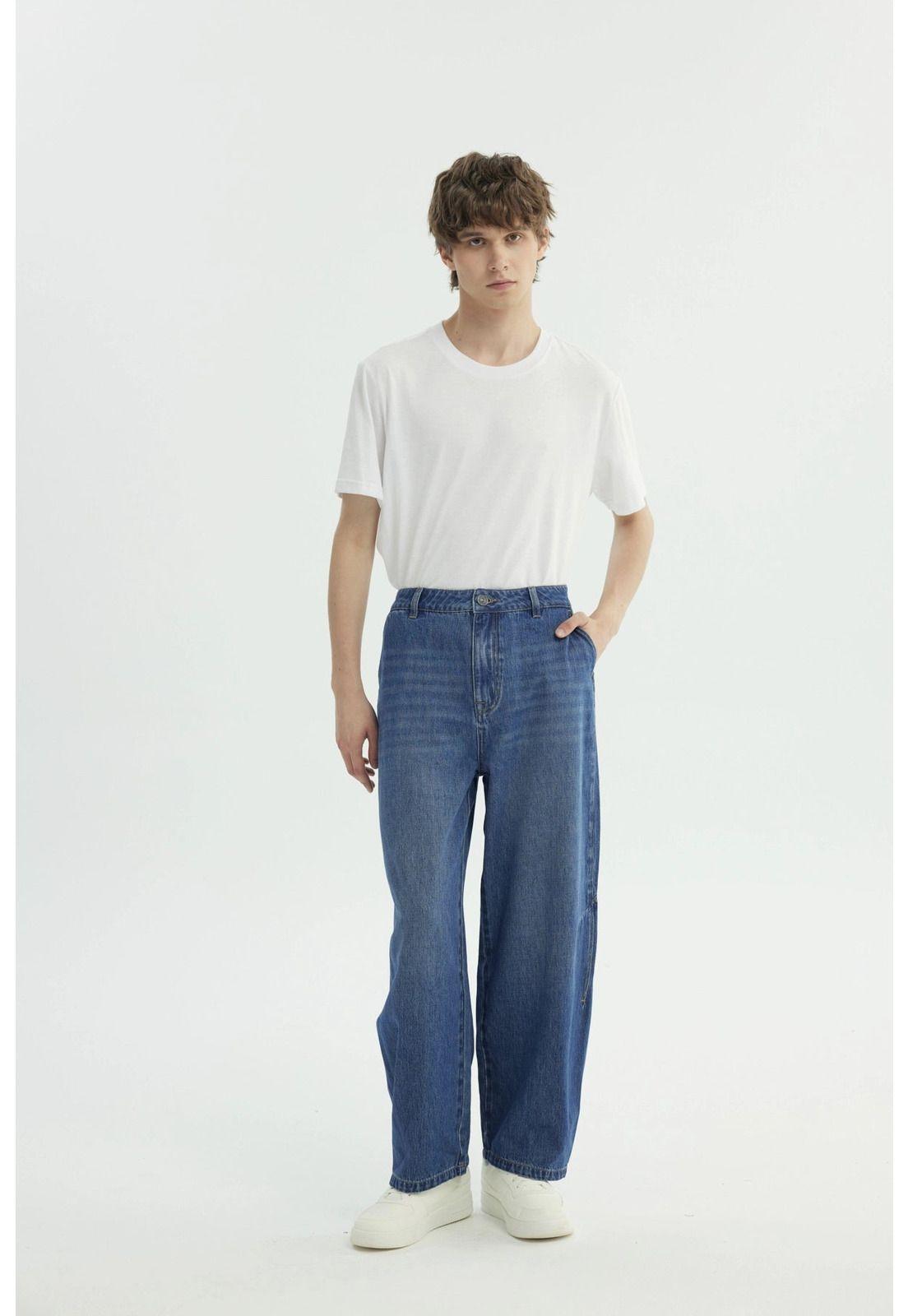 Jeans Hombre Baggy Azul - lll-3