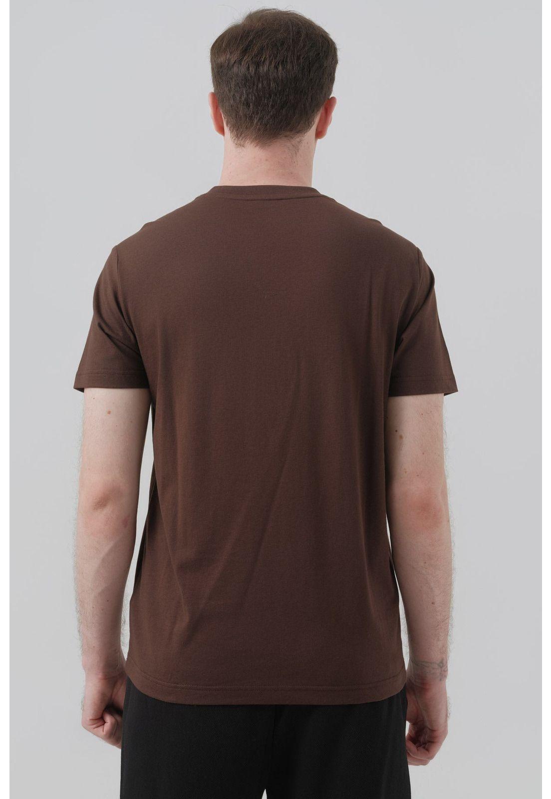 Polera Hombre Regular Café - ll-2