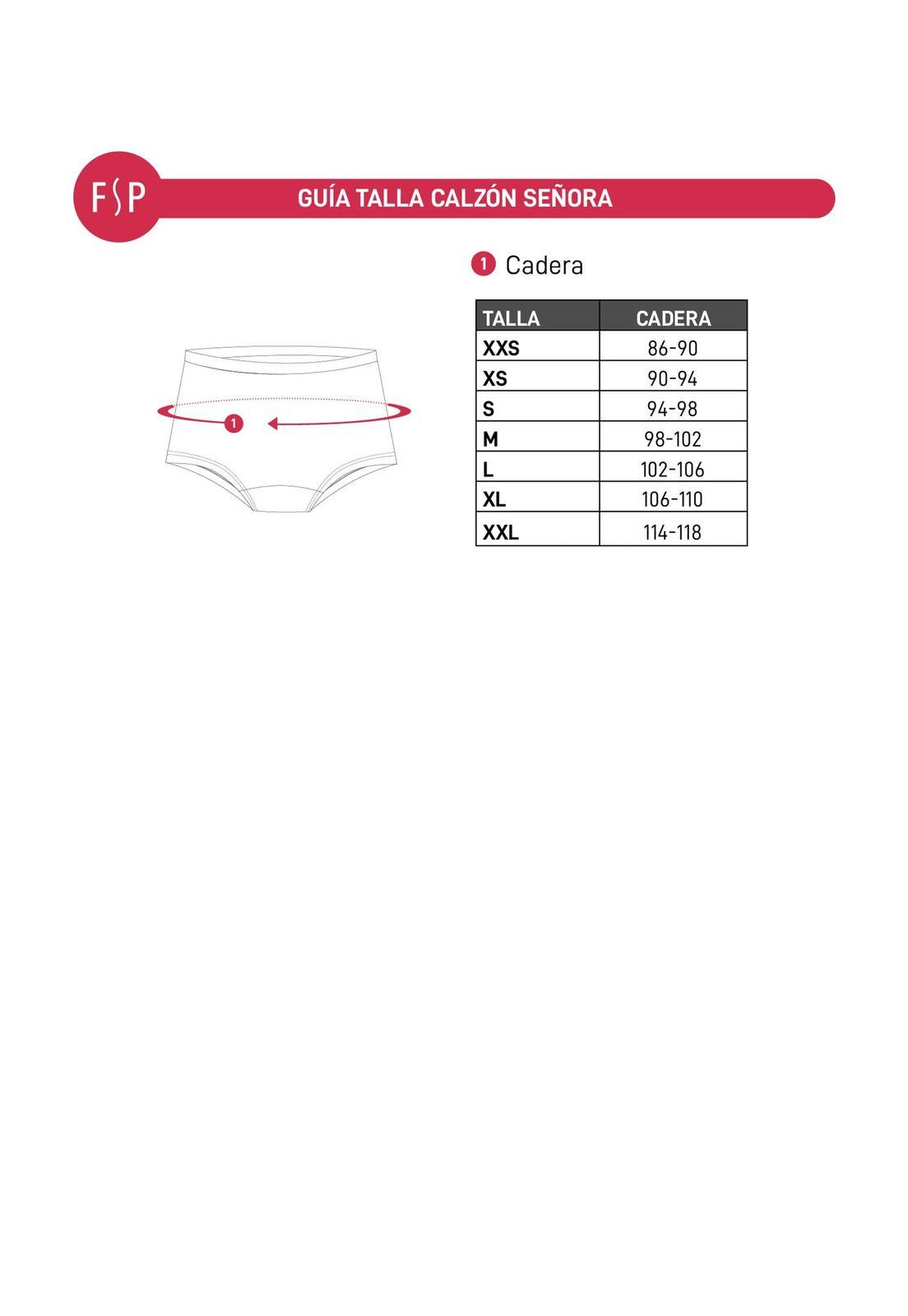 Calzón Mujer Bipack Tiro Alto Con Encaje Blanco-2