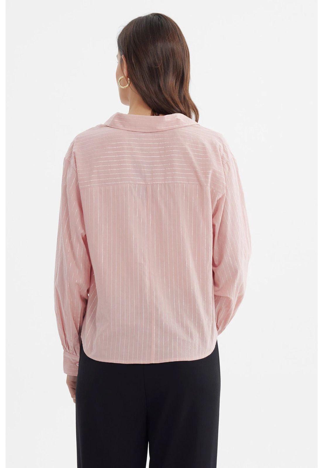 Blusa Mujer Oversize Rosado-2