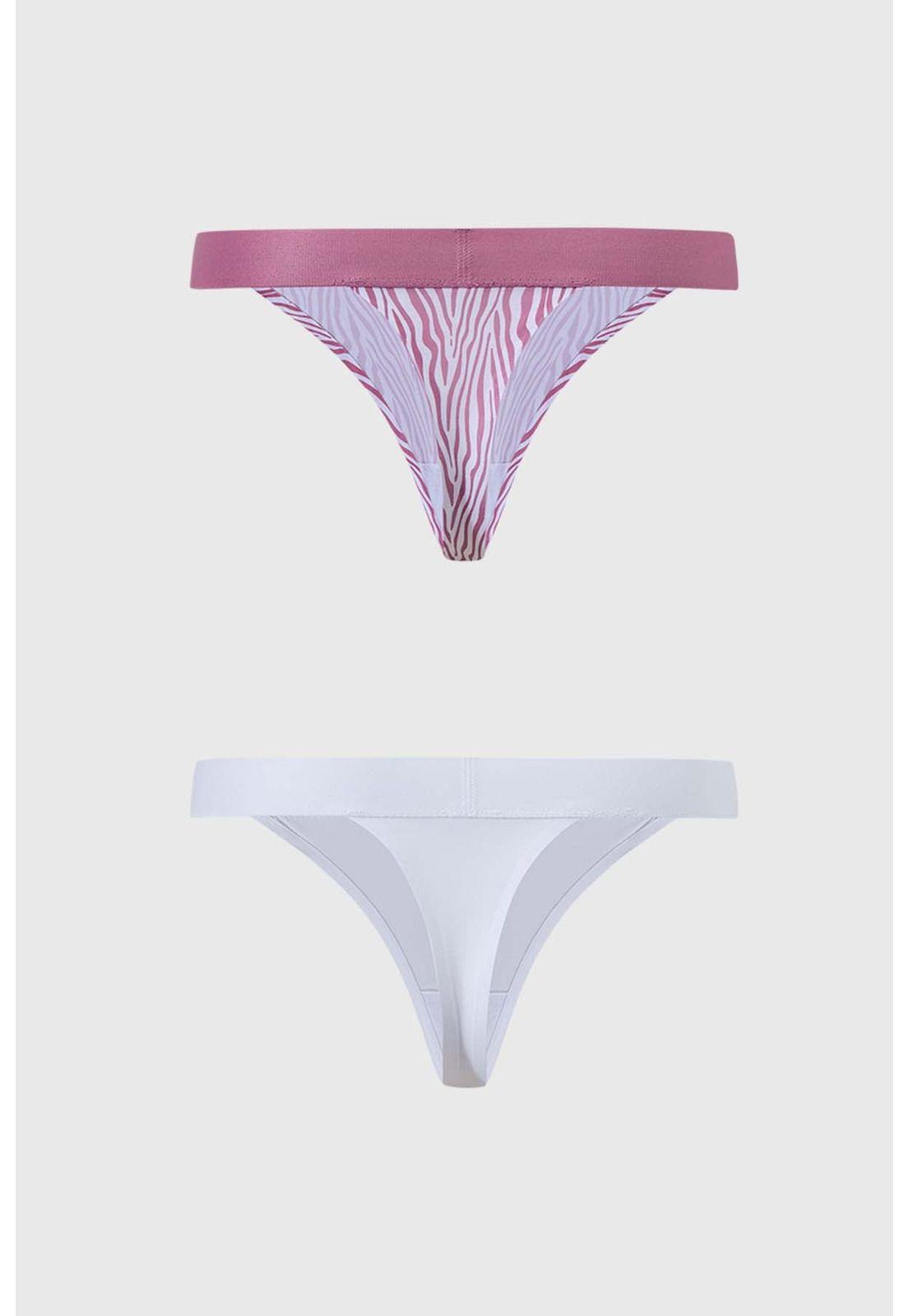 Calzón Mujer Colaless Estampado Rosa-1