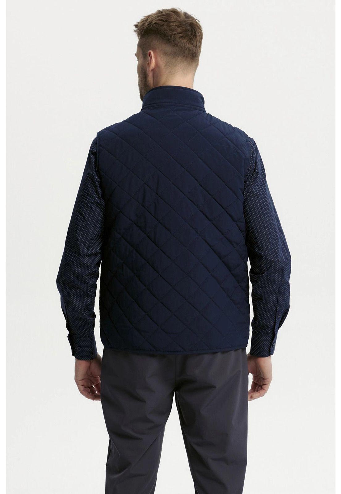 Parka Hombre Slim Azul Marino-2