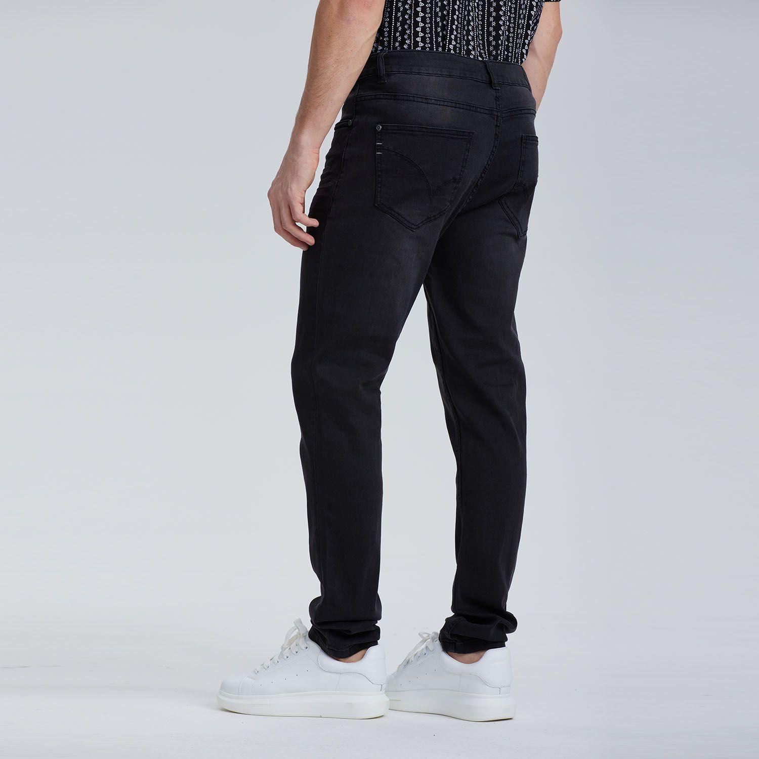 Jeans Skinny 101 Negro Hombre-2