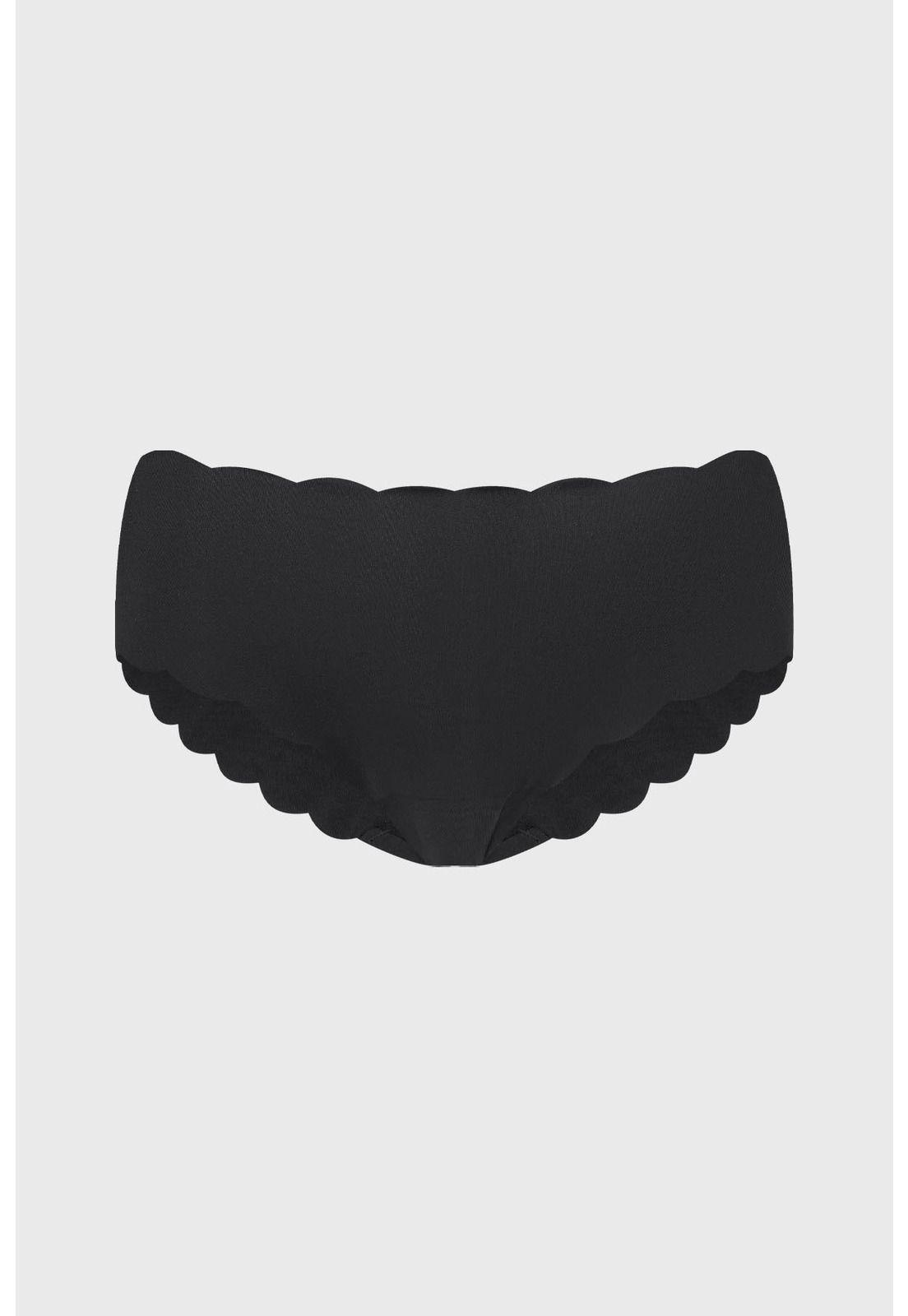 Calzón Mujer Pantaleta  Negro-0