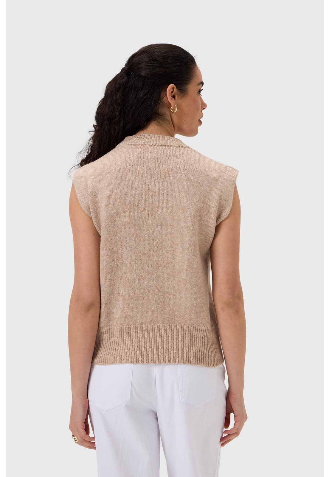 Sweater Mujer Beige - ll-2