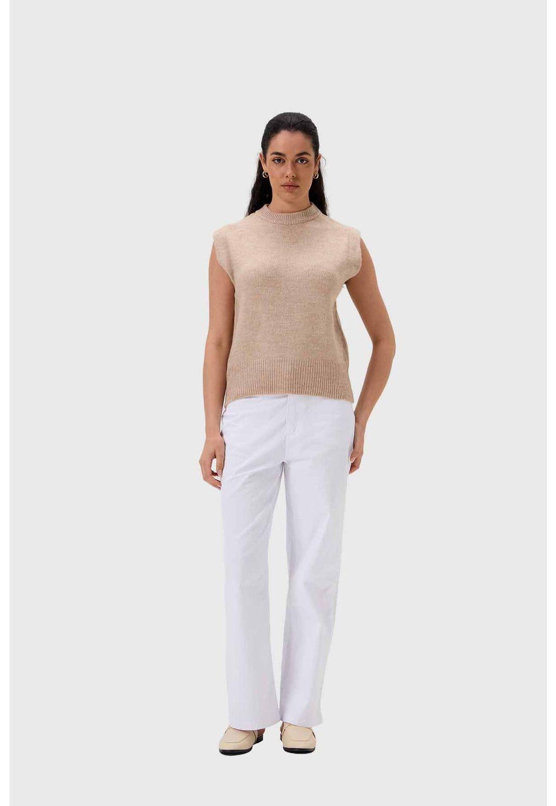 Sweater Mujer Beige - ll-3