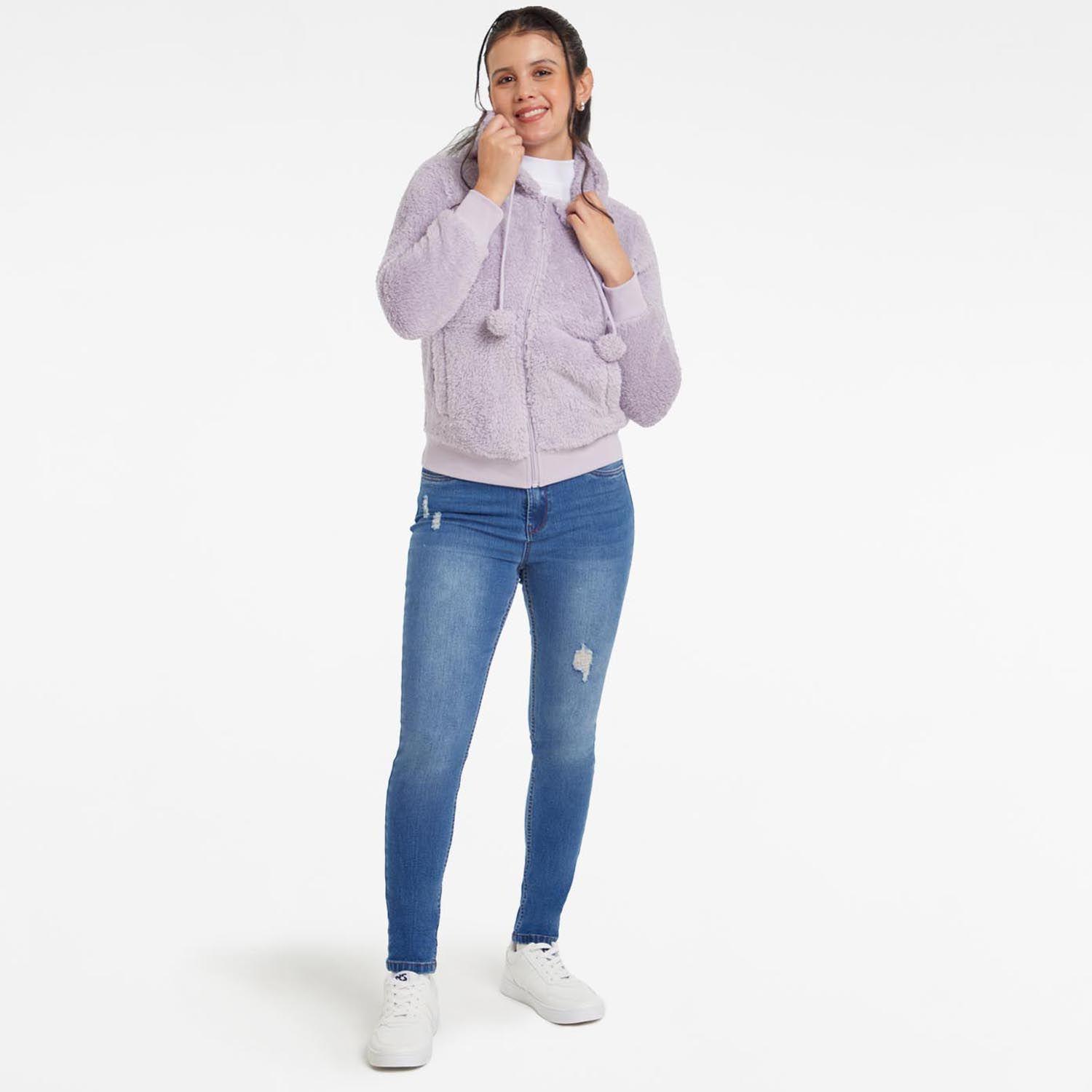 Polar Mujer Pompom Full Lila-6