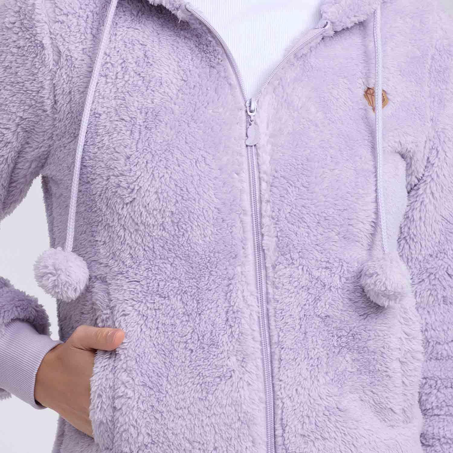 Polar Mujer Pompom Full Lila-7