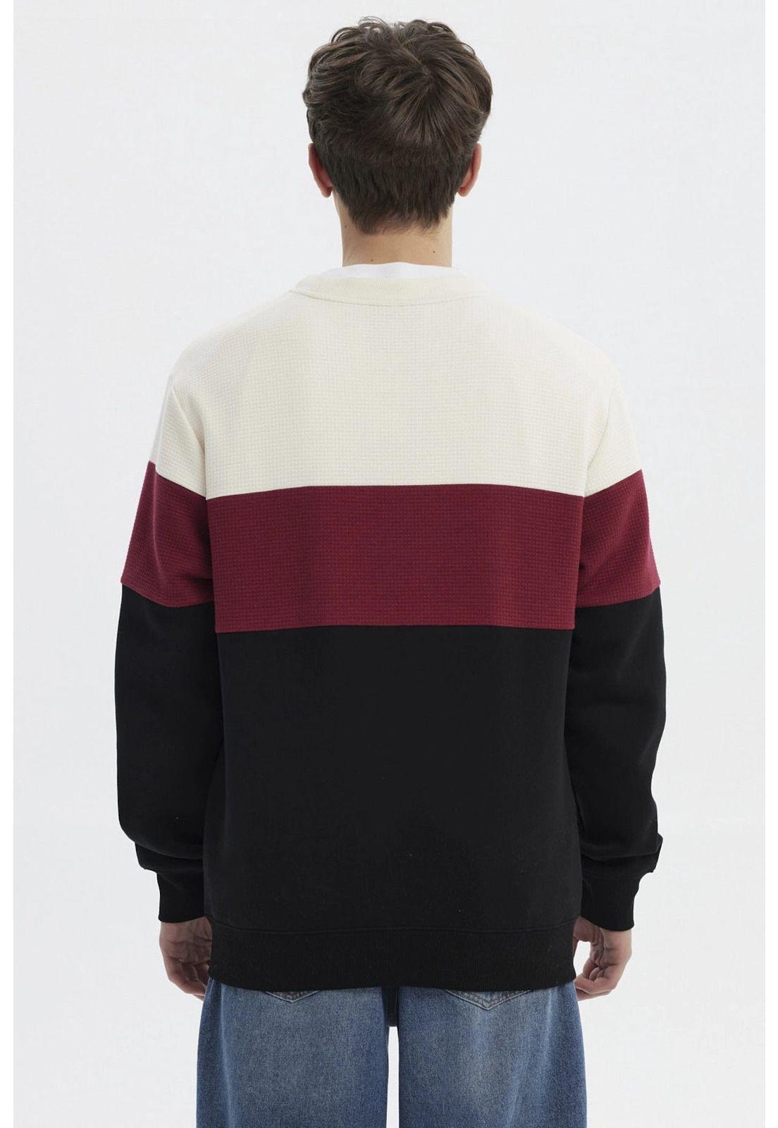 Polerón Hombre Slim Burdeo - ll-2