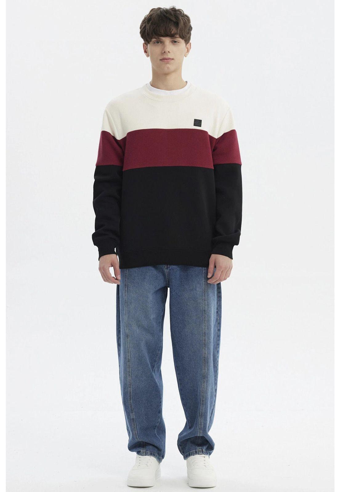 Polerón Hombre Slim Burdeo - ll-3