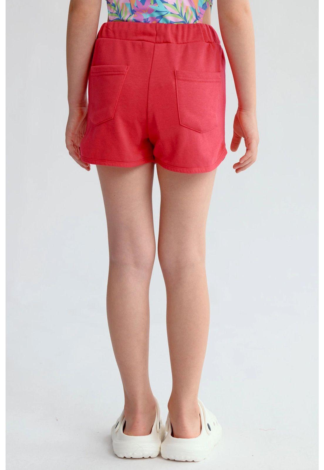 Short Niña Mini Print Fucsia- ll-2