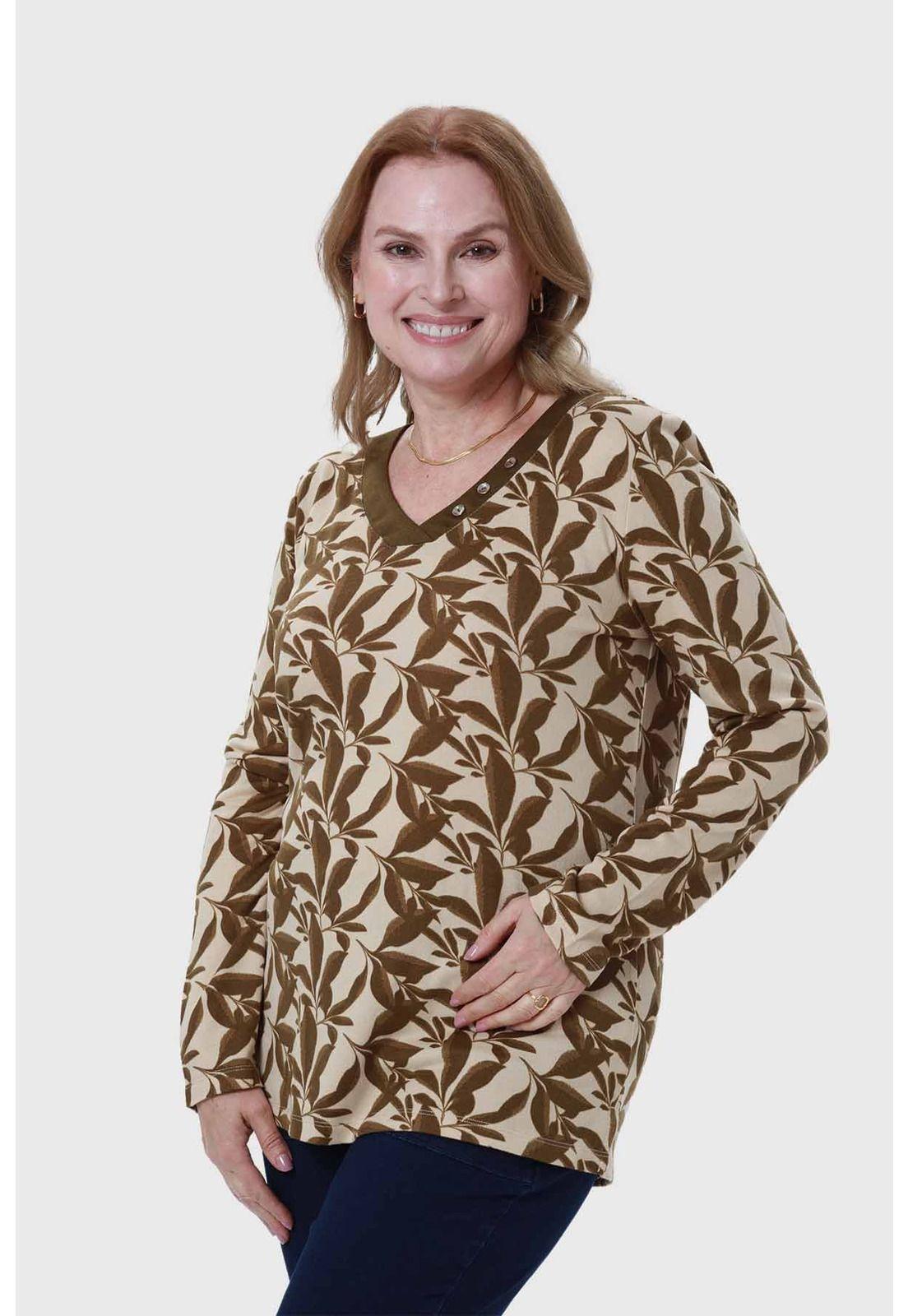 Polera Mujer Verde - ll-0