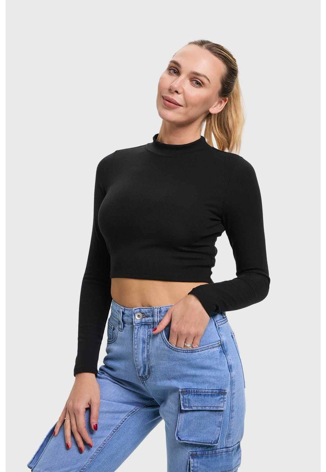 Polera Mujer Beatle Negro-1