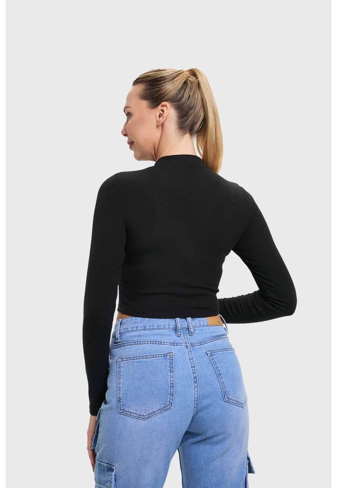 Polera Mujer Beatle Negro-2