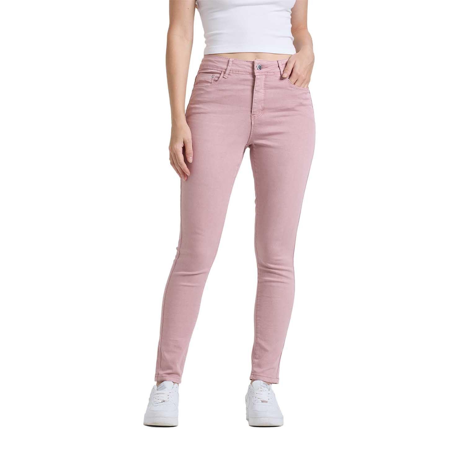 Jeans Mujer Emilia Color Rosa Fashion's Park-0