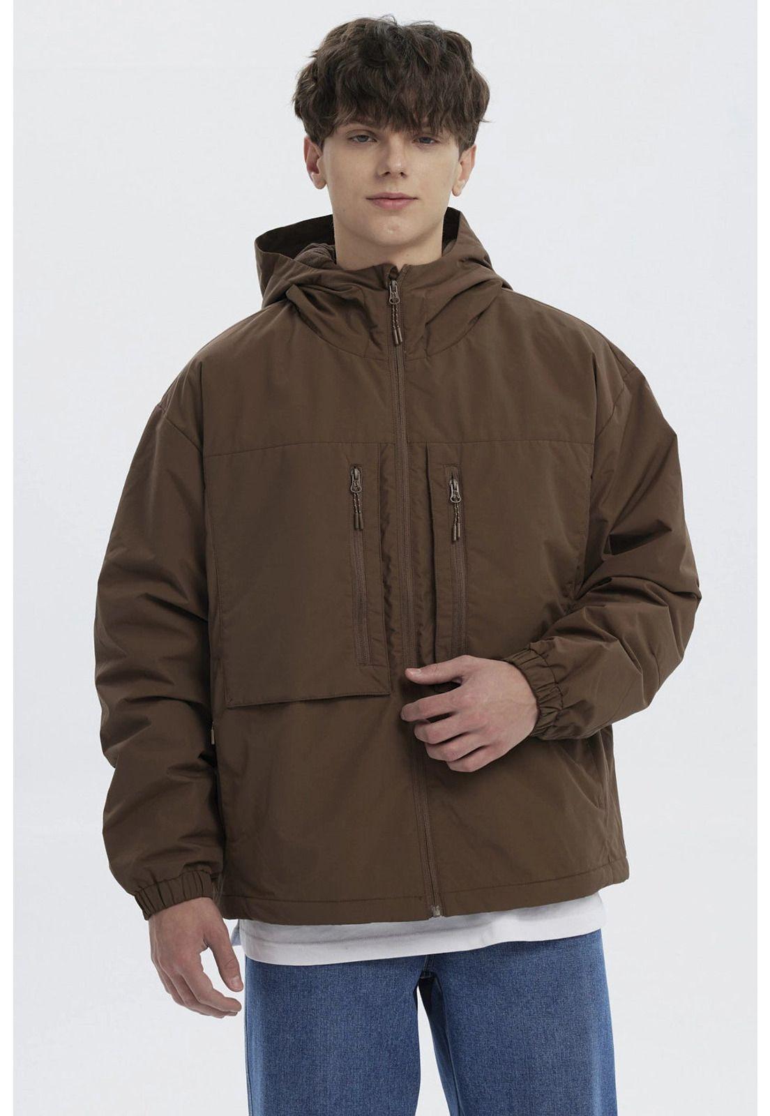 Chaqueta Hombre Slim Camel-0