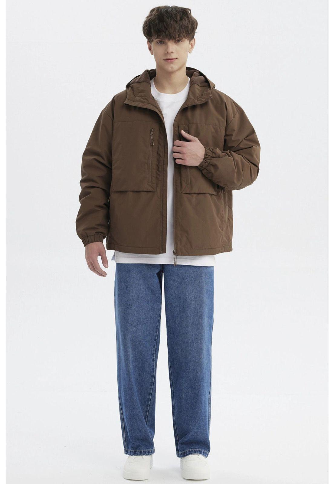 Chaqueta Hombre Slim Camel-3