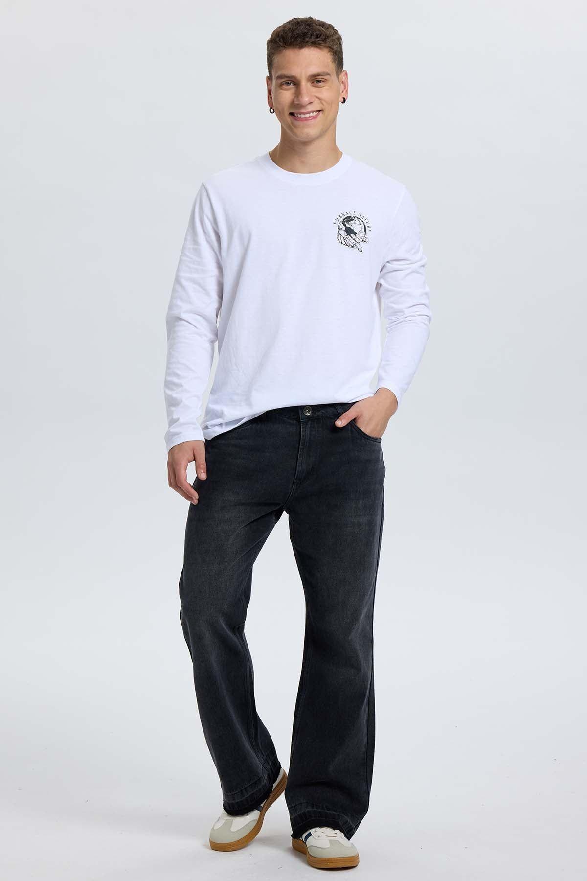 Jeans Hombre 703 Slim Negro-3