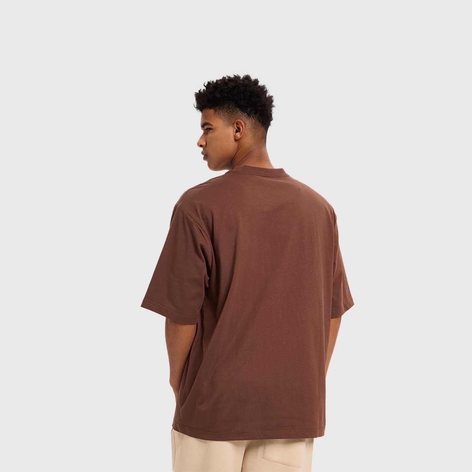 Polera Hombre Bordado Chocolate Fashion's Park-2
