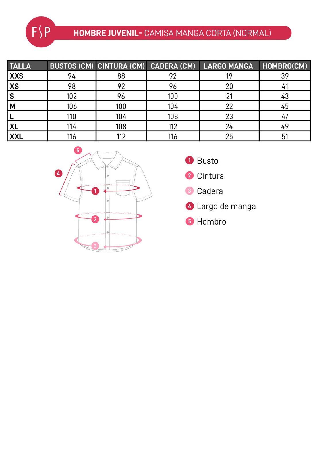 Camisa Hombre Print Tropical Beige-4