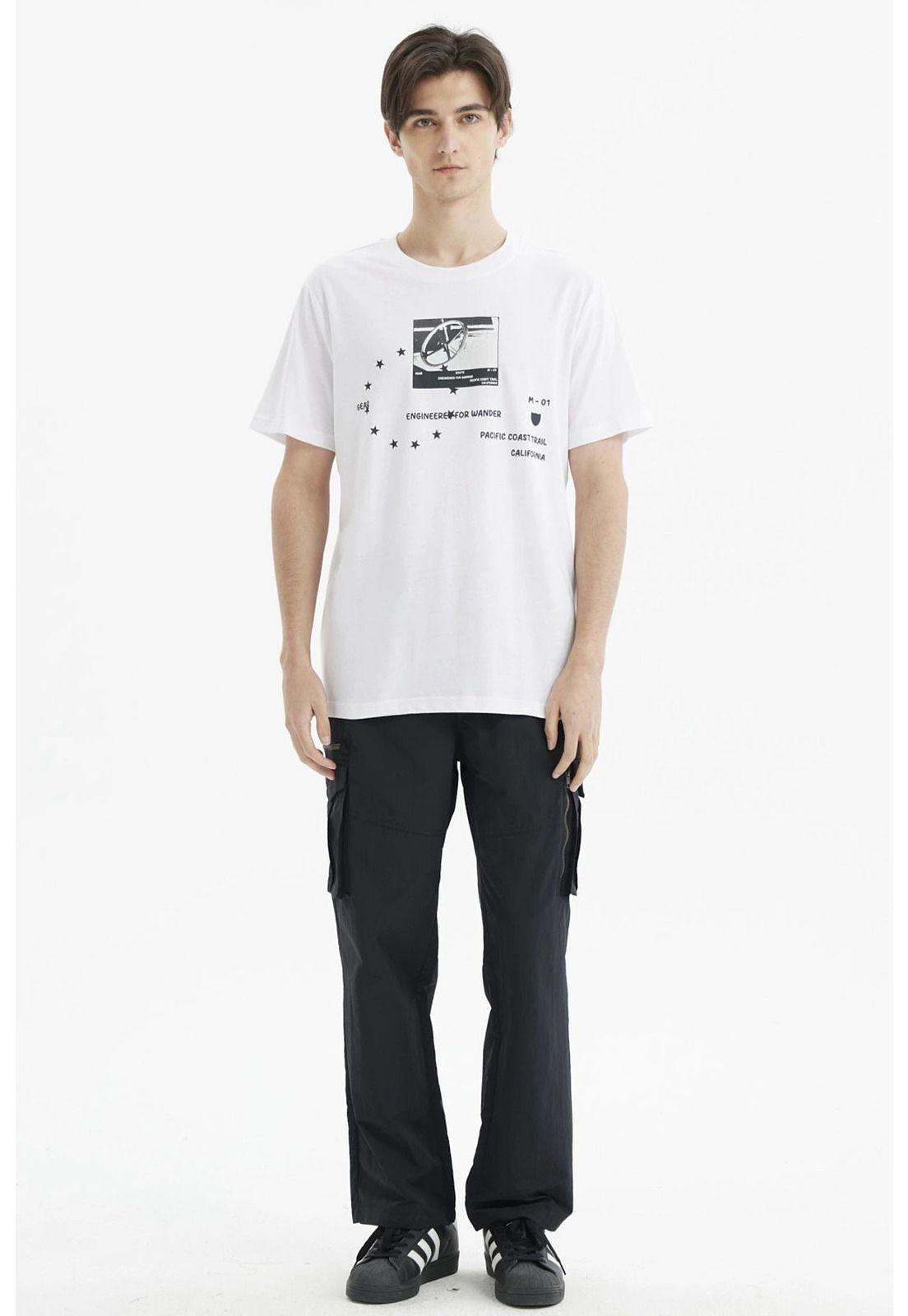 Polera Hombre Oversize Blanco- lll-3