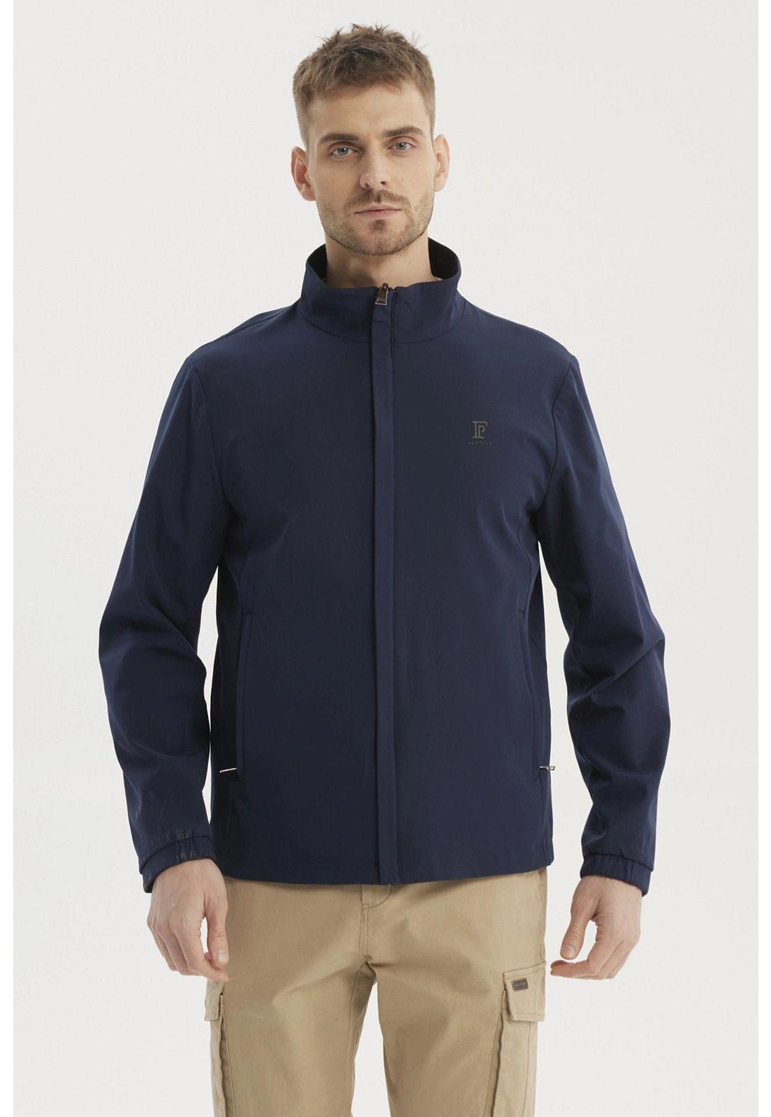 Chaqueta Hombre Slim Azul Marino-0
