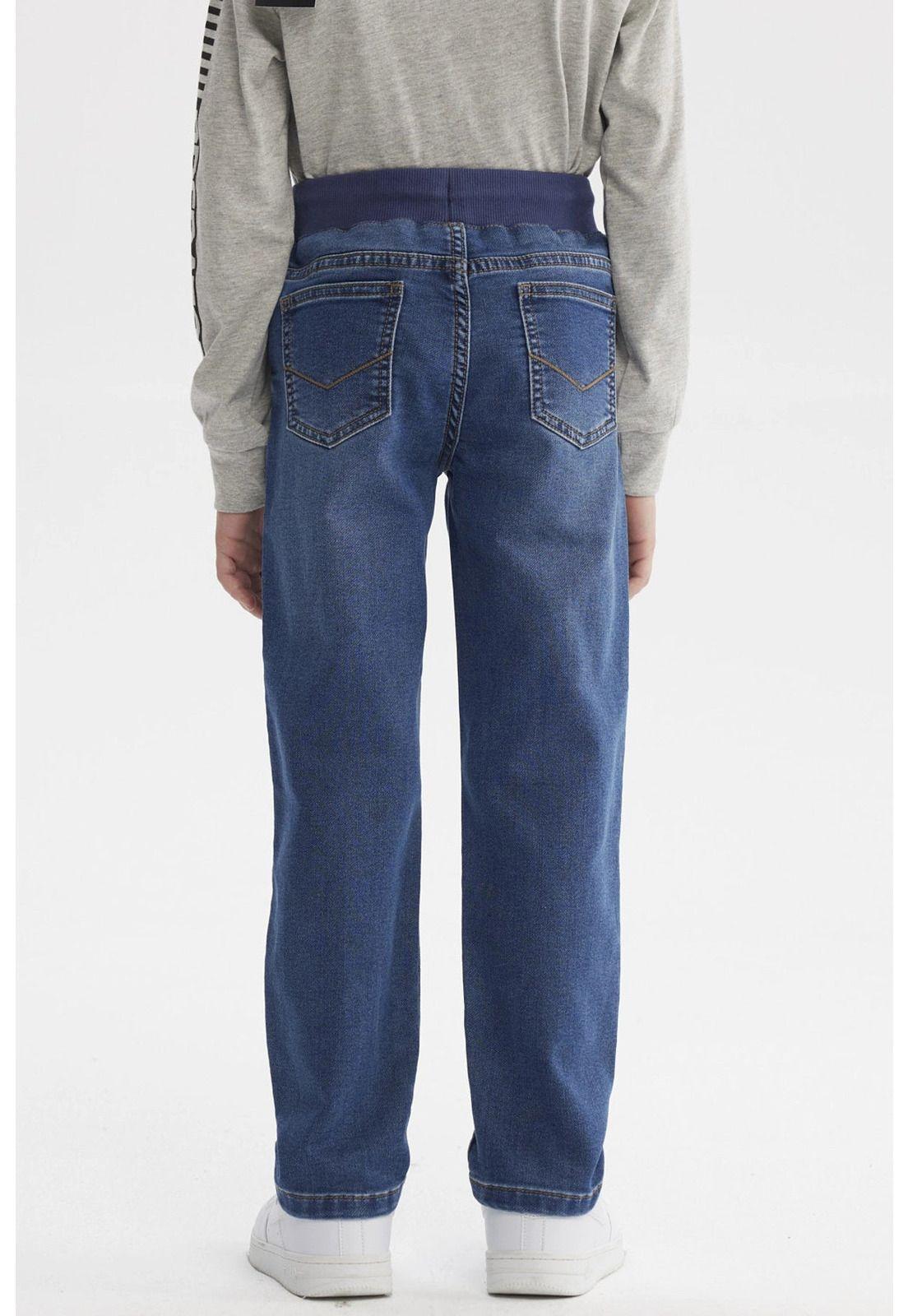 Jeans Niño Slim Azul-2