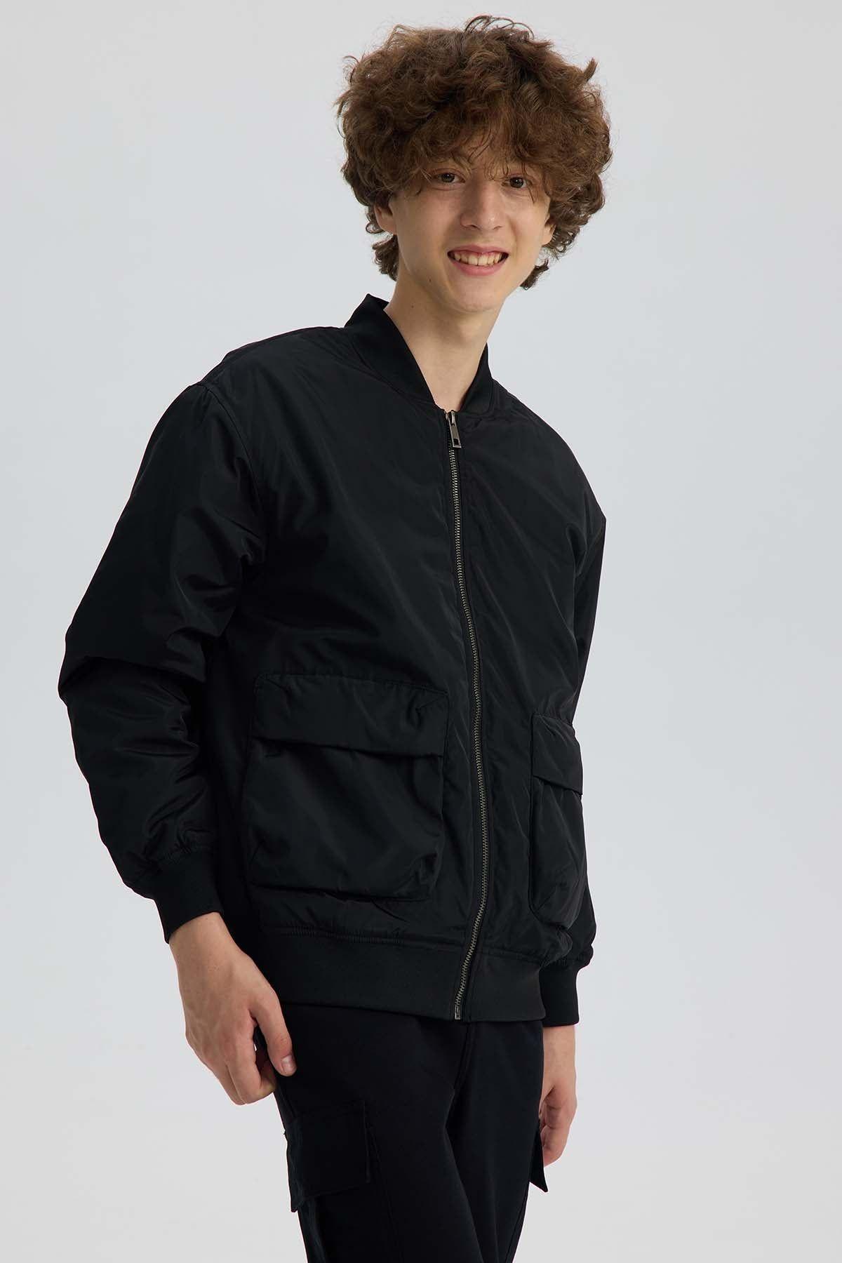 Chaqueta Niño Gamuza Beige-1