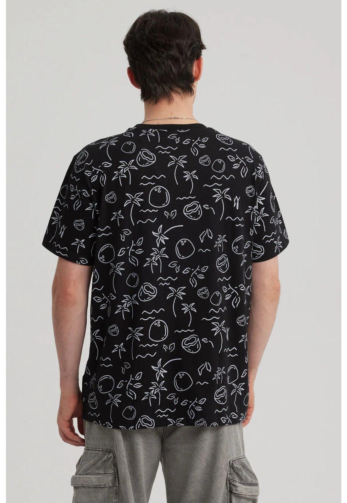 Polera Hombre Full Rapport Negro-6