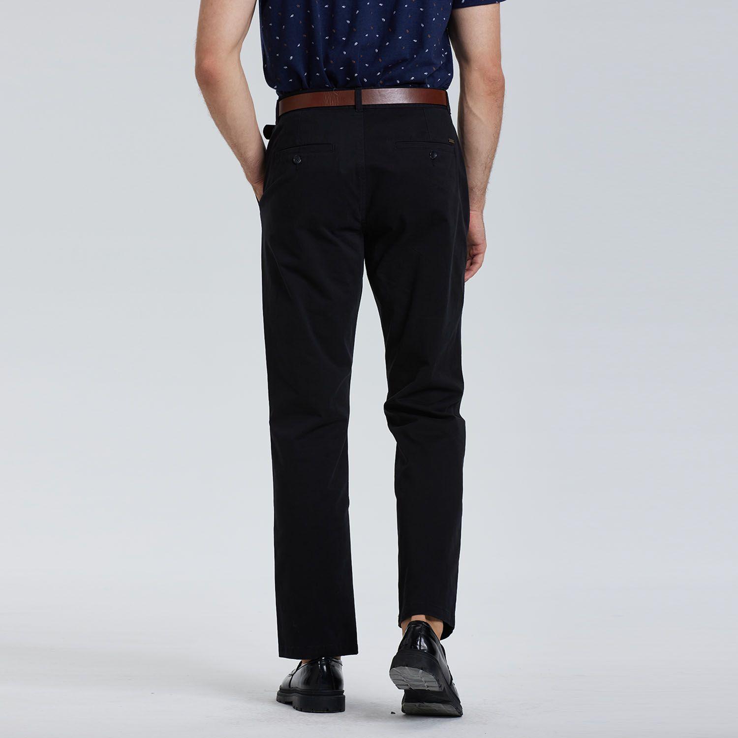 Pantalón Hombre Chino Cinturón Negro Fashion´s Park-2