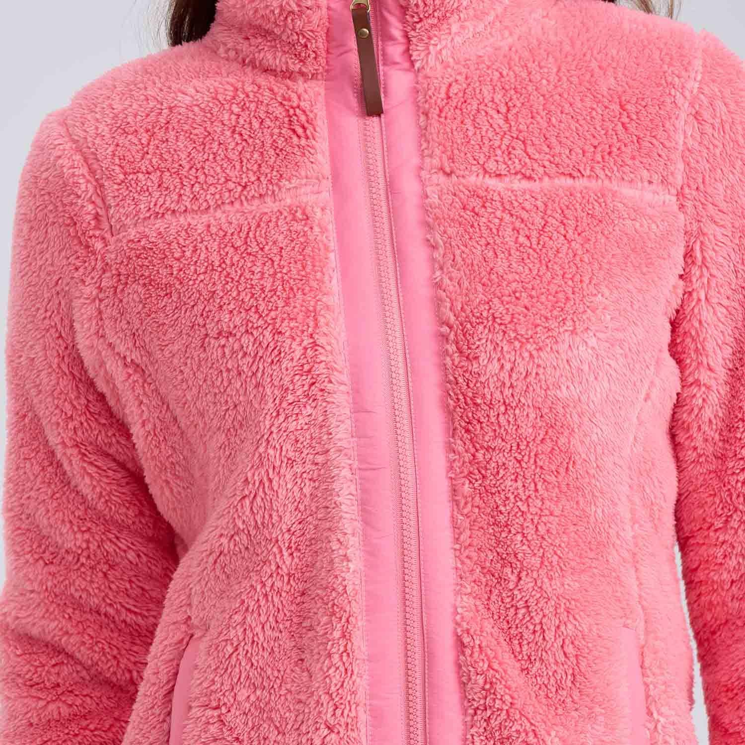 Polar Mujer Full Zipper Coral Claro-3