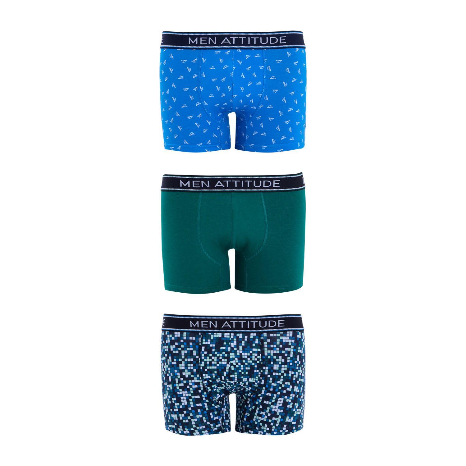 Boxer Hombre Tripack Rapport Azul Fashion's Park-0