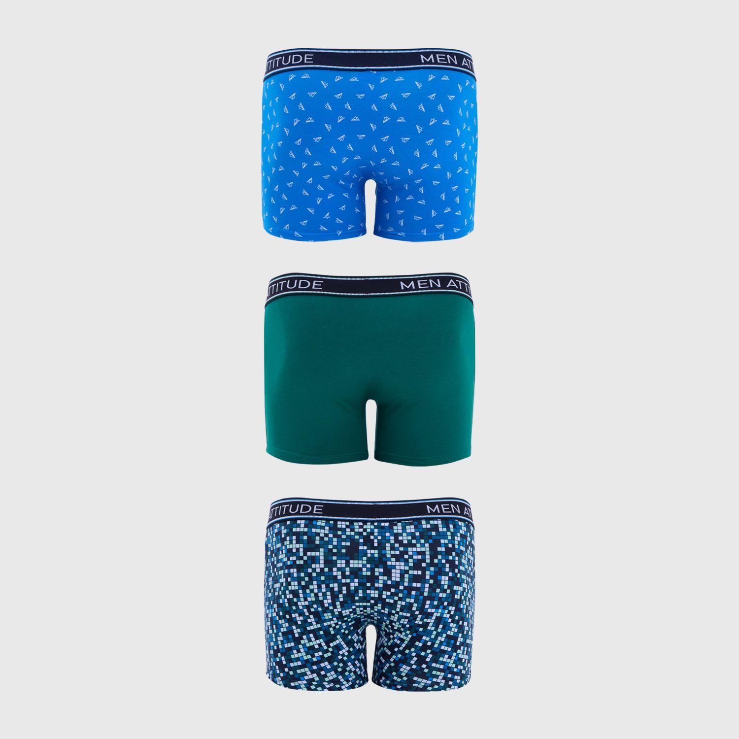 Boxer Hombre Tripack Rapport Azul Fashion's Park-1