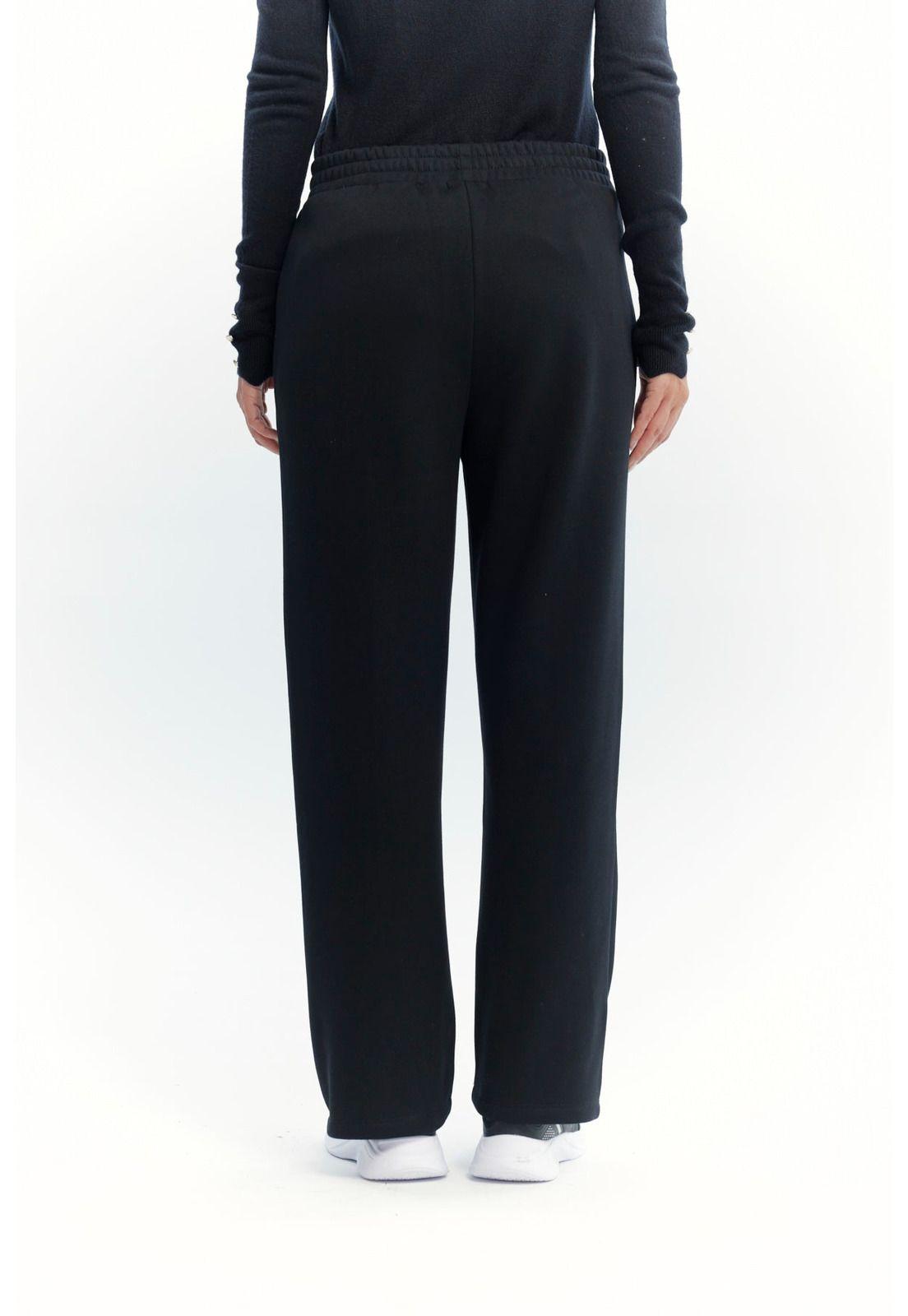 Pantalón Mujer Calce Recto Negro - Vlll-2