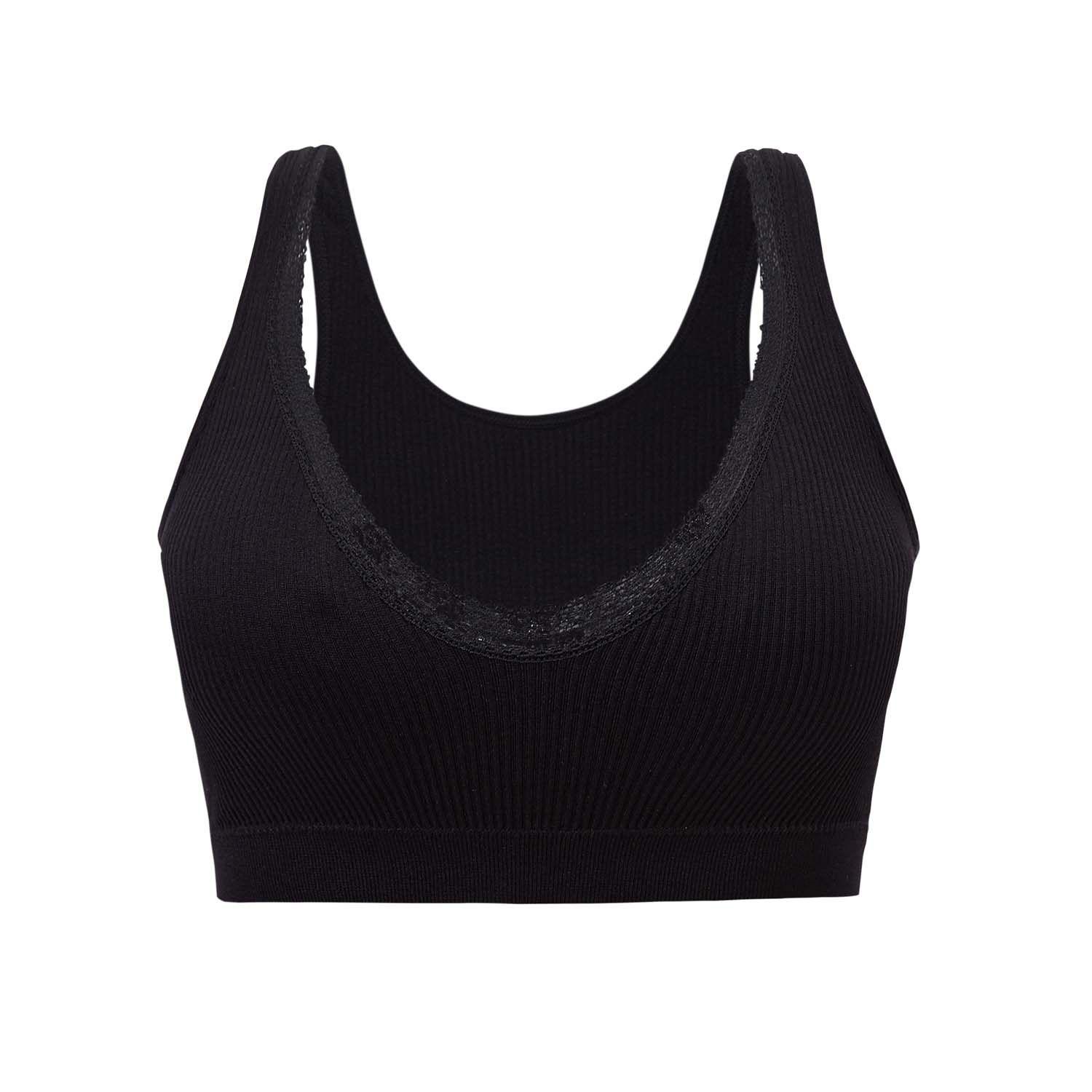 Sostén Mujer Peto Negro Fashion's Park-0