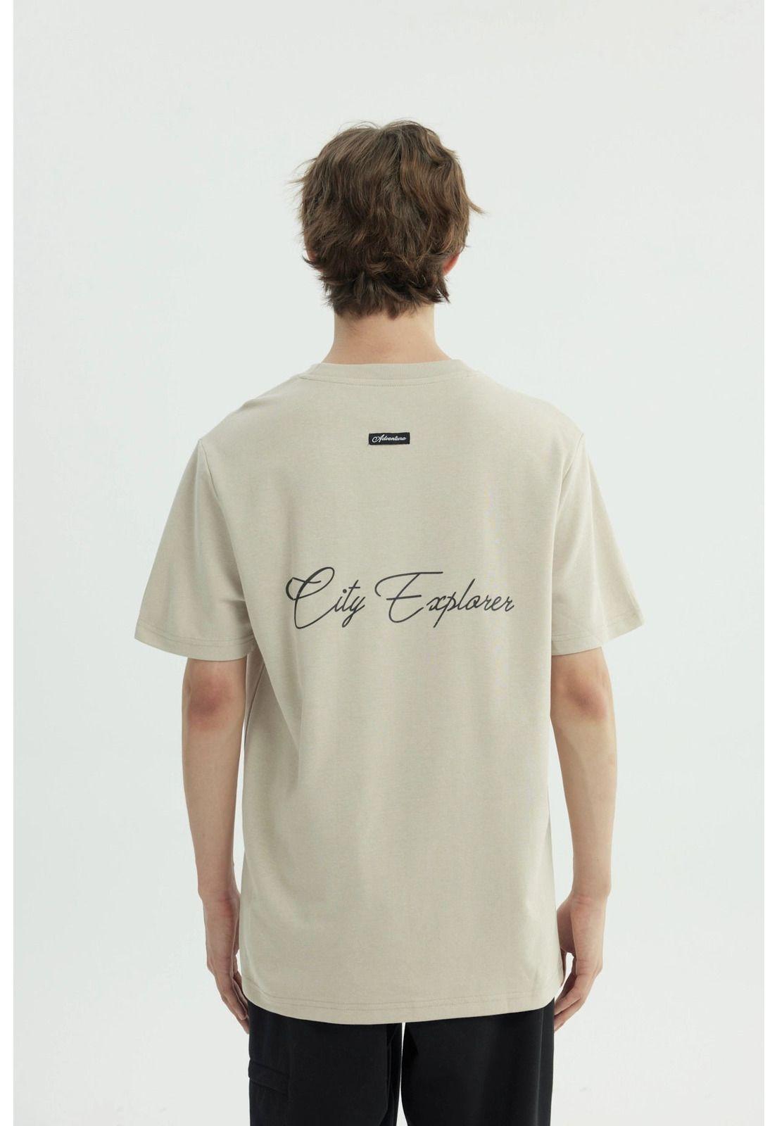 Polera Hombre Regular Beige-2