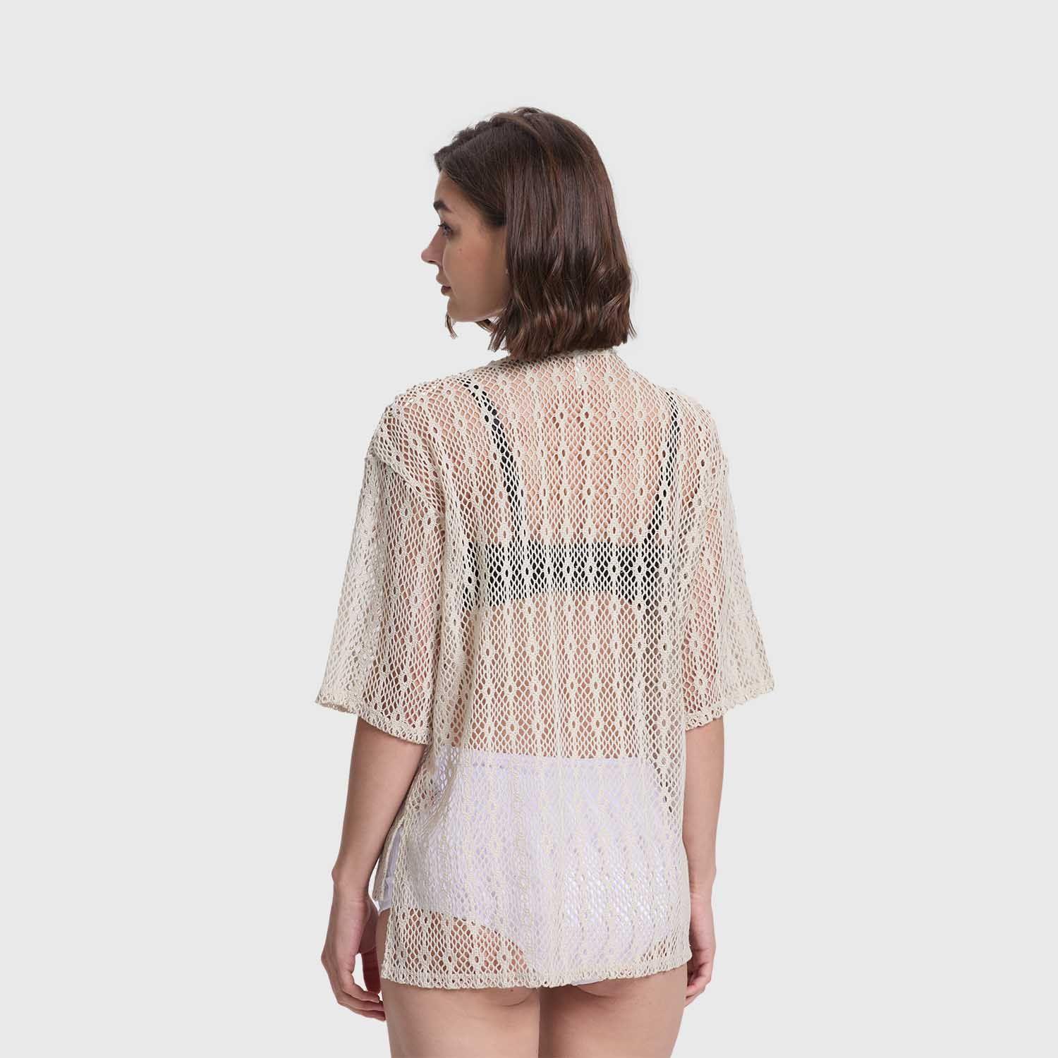 Polera Mujer Cige Beige Claro Fashion's Park-2