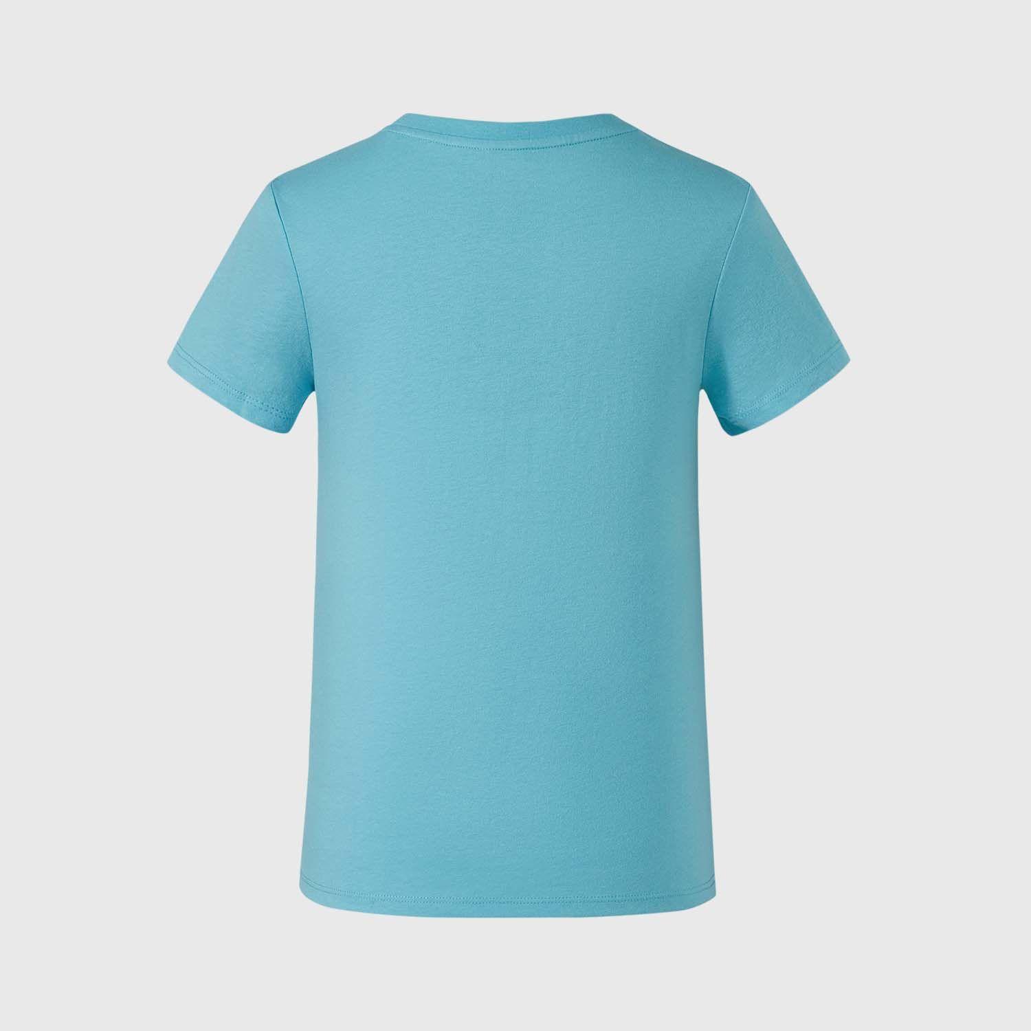 Polera Niña Print Celeste Ii Fashion's Park-1