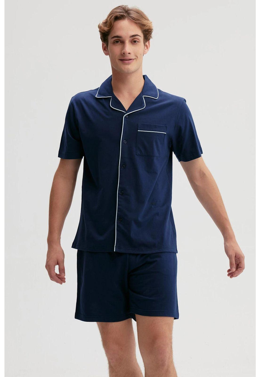 Pijama Hombre Regalable Azul-0