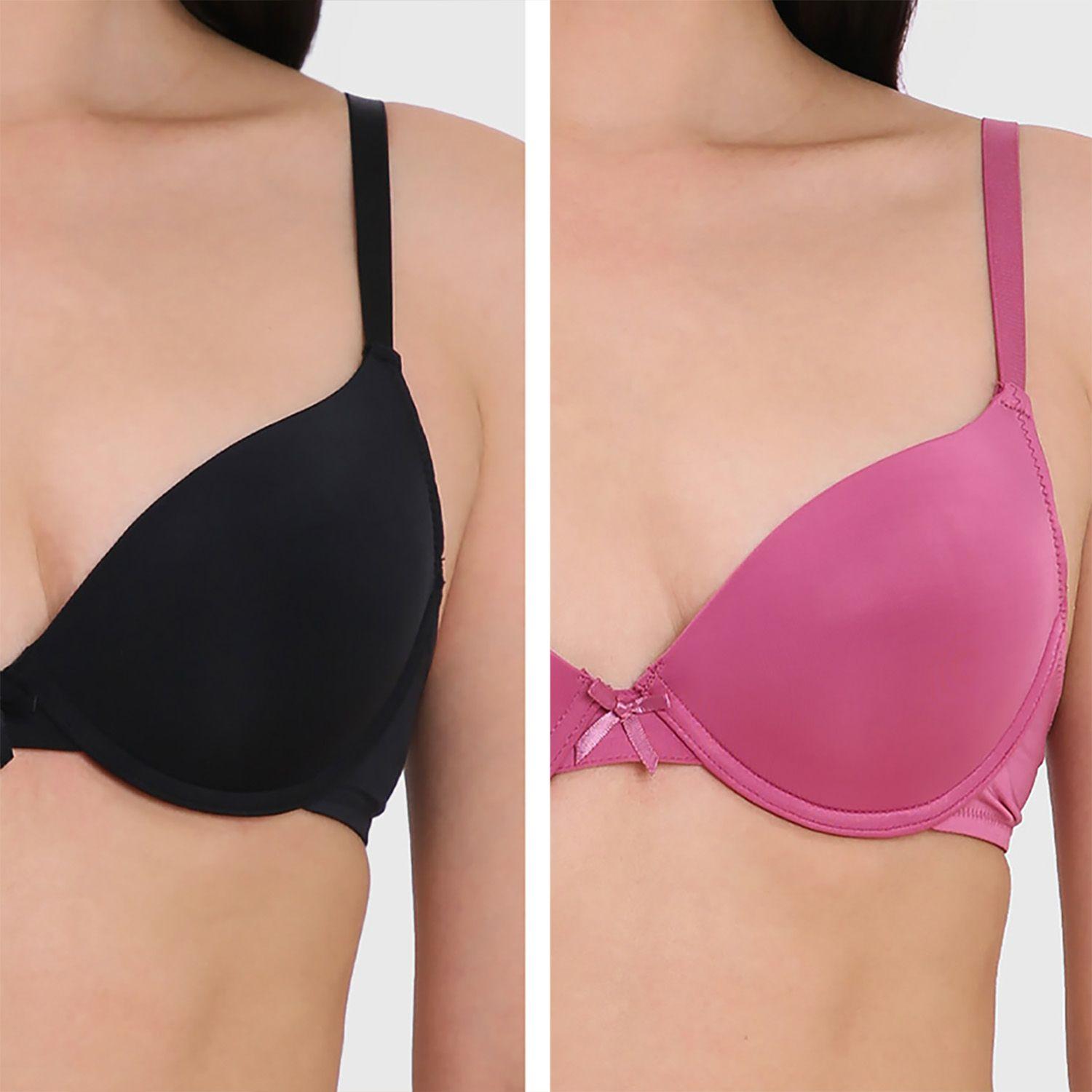 Sostén Mujer Bipack Copa Soft Liso Malva Fashion´s Park-0