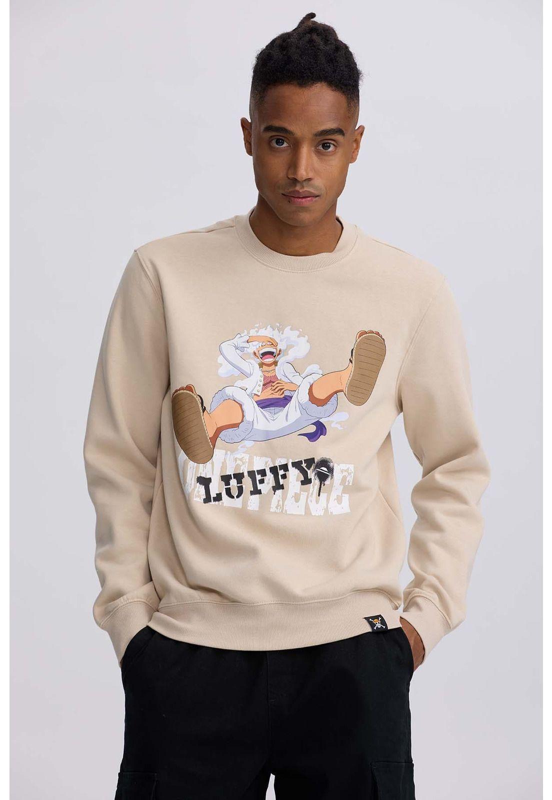 Polerón Hombre One Piece Beige-0