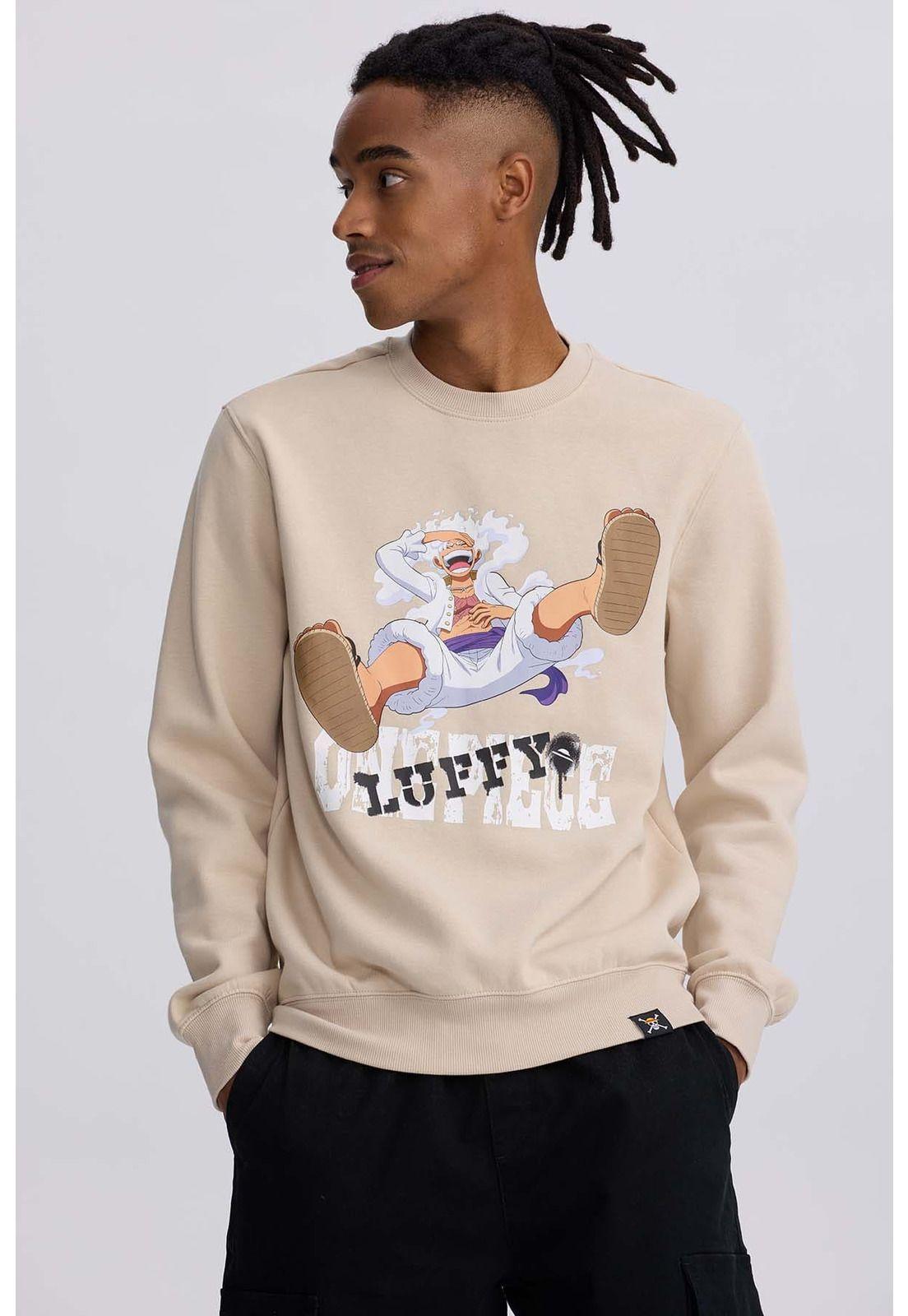 Polerón Hombre One Piece Beige-1