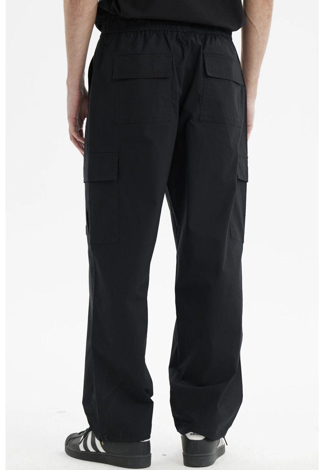Pantalón Hombre Cargo Parachute Negro - lll-2