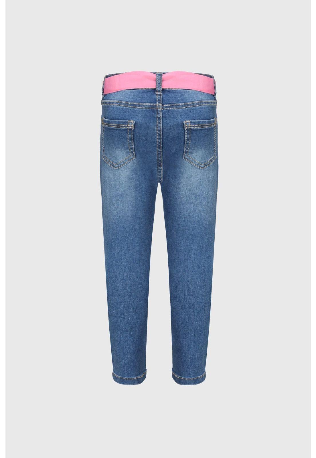 Jeans Niña Básico Azul - ll-1