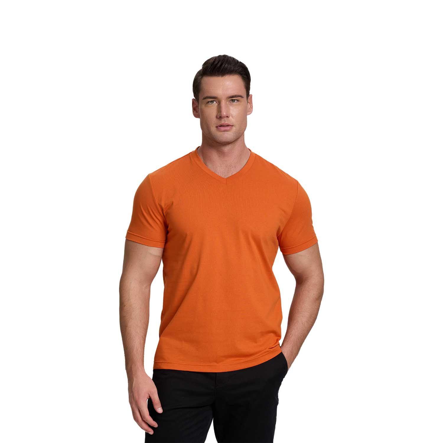 Polera Hombre Básica Ocre Ii Fashions Park-0