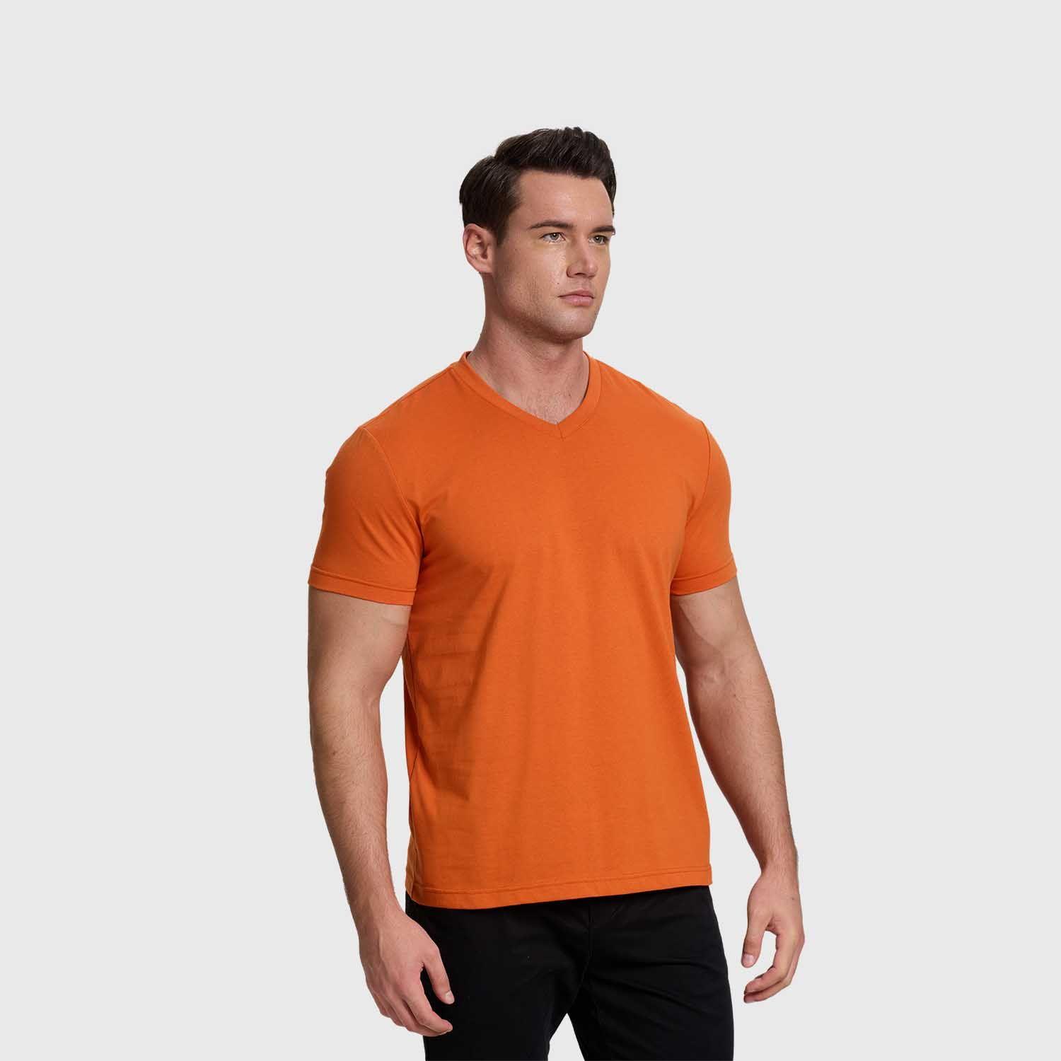 Polera Hombre Básica Ocre Ii Fashions Park-3